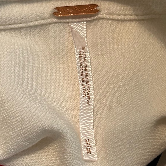 Free People (NWOT) Oversized Cotton Top - Picture 7 of 7